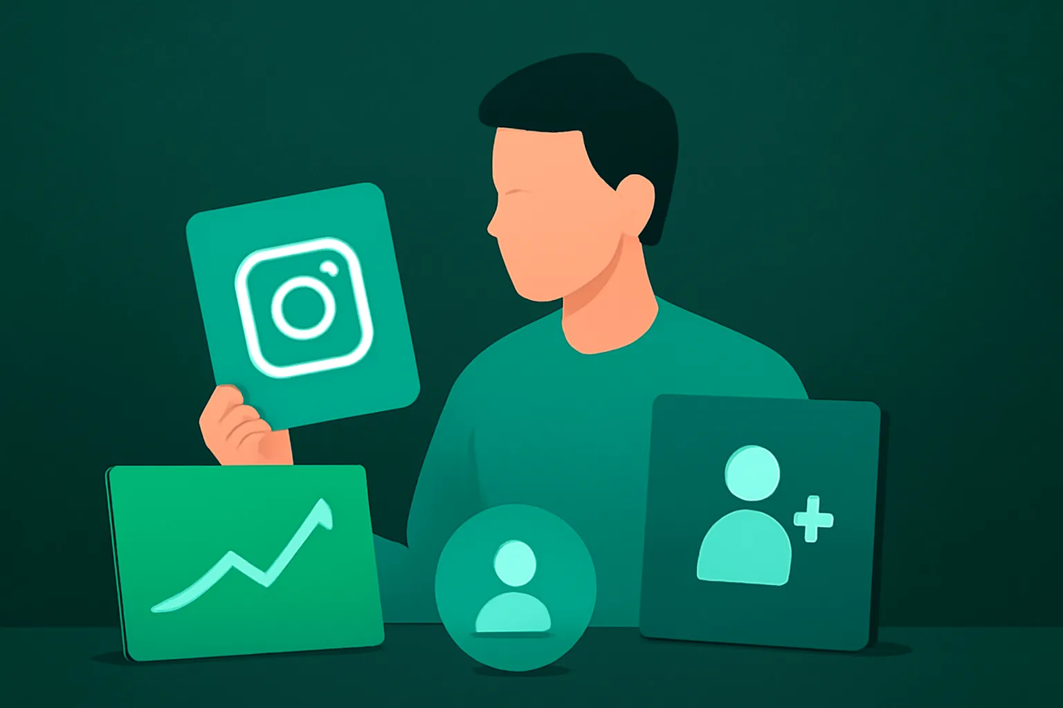 เปรียบเทียบ: เพิ่มผู้ติดตาม Instagram (Thai) แบบ Organic กับบริการ MetaSocial24Hr