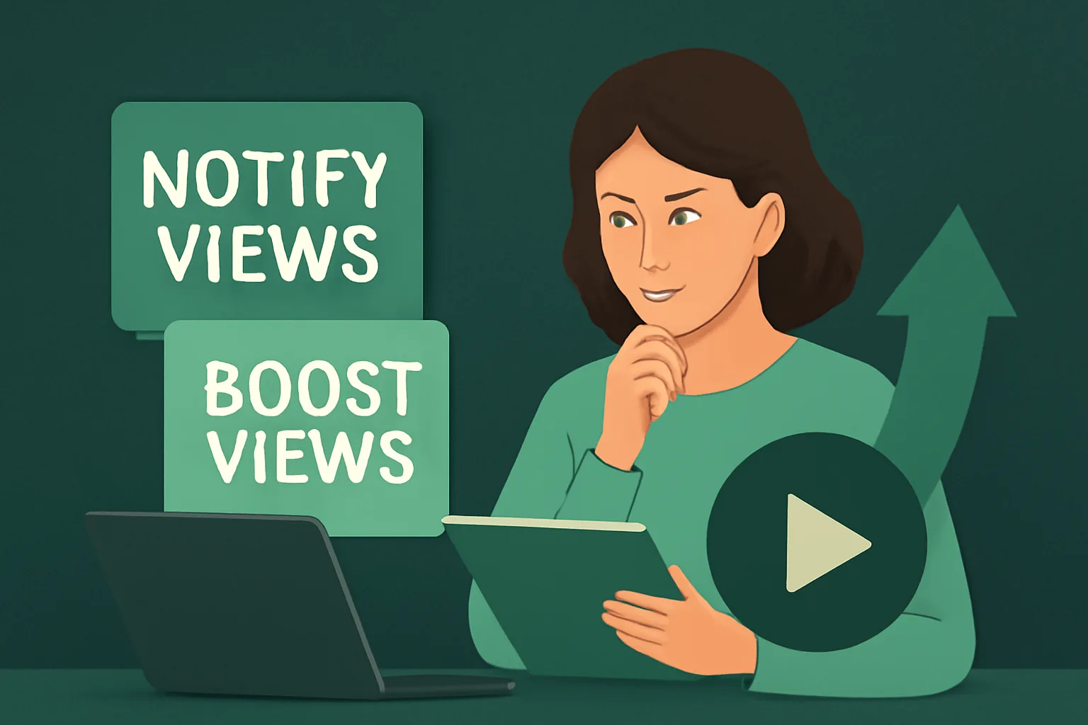 เจาะลึก "Notify Views" vs "Boost Views": เลือกวิธีเพิ่มยอดวิว TikTok ให้คุ้มค่า