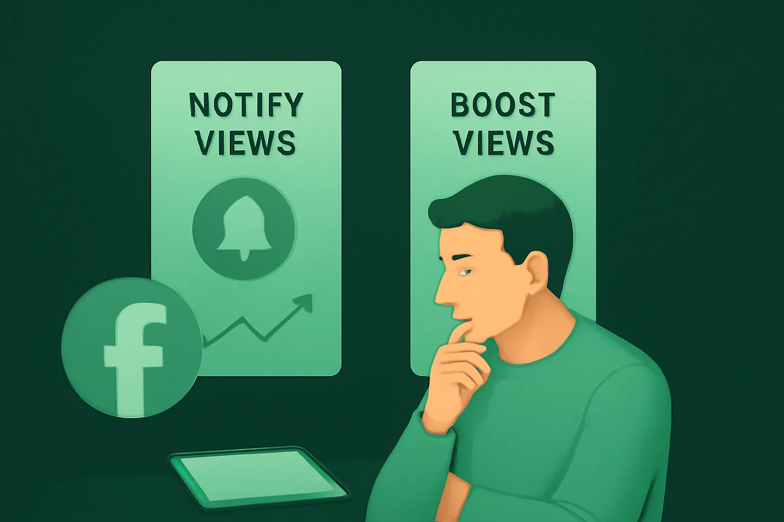 เปรียบเทียบ Notify Views vs Boost Views: เลือกบริการเพิ่มยอดวิว Facebook ให้ธุรกิจ SME
