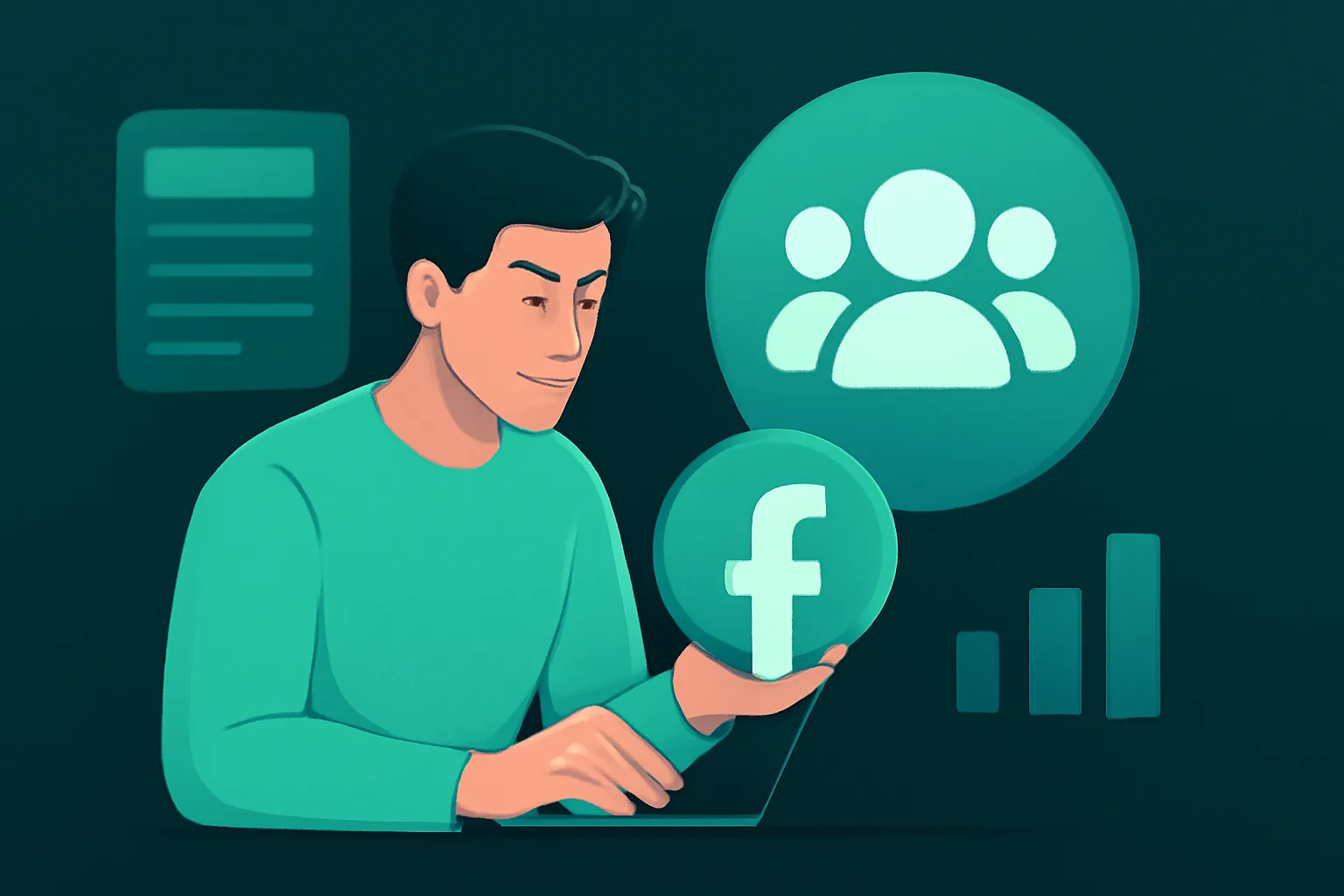 MetaSocial24Hr: บริการเพิ่มคนเข้ากลุ่ม Facebook สร้างฐานลูกค้าจริง
