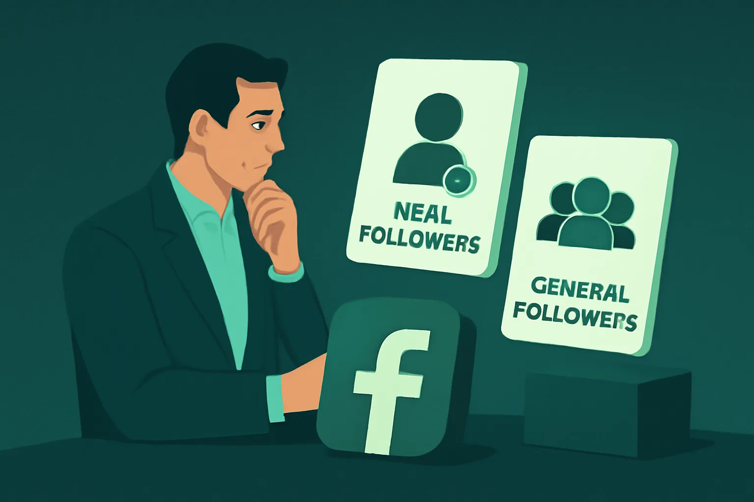 เลือกซื้อผู้ติดตาม Facebook: Real Followers vs General Followers แบบไหนเหมาะกับธุรกิจ SME?