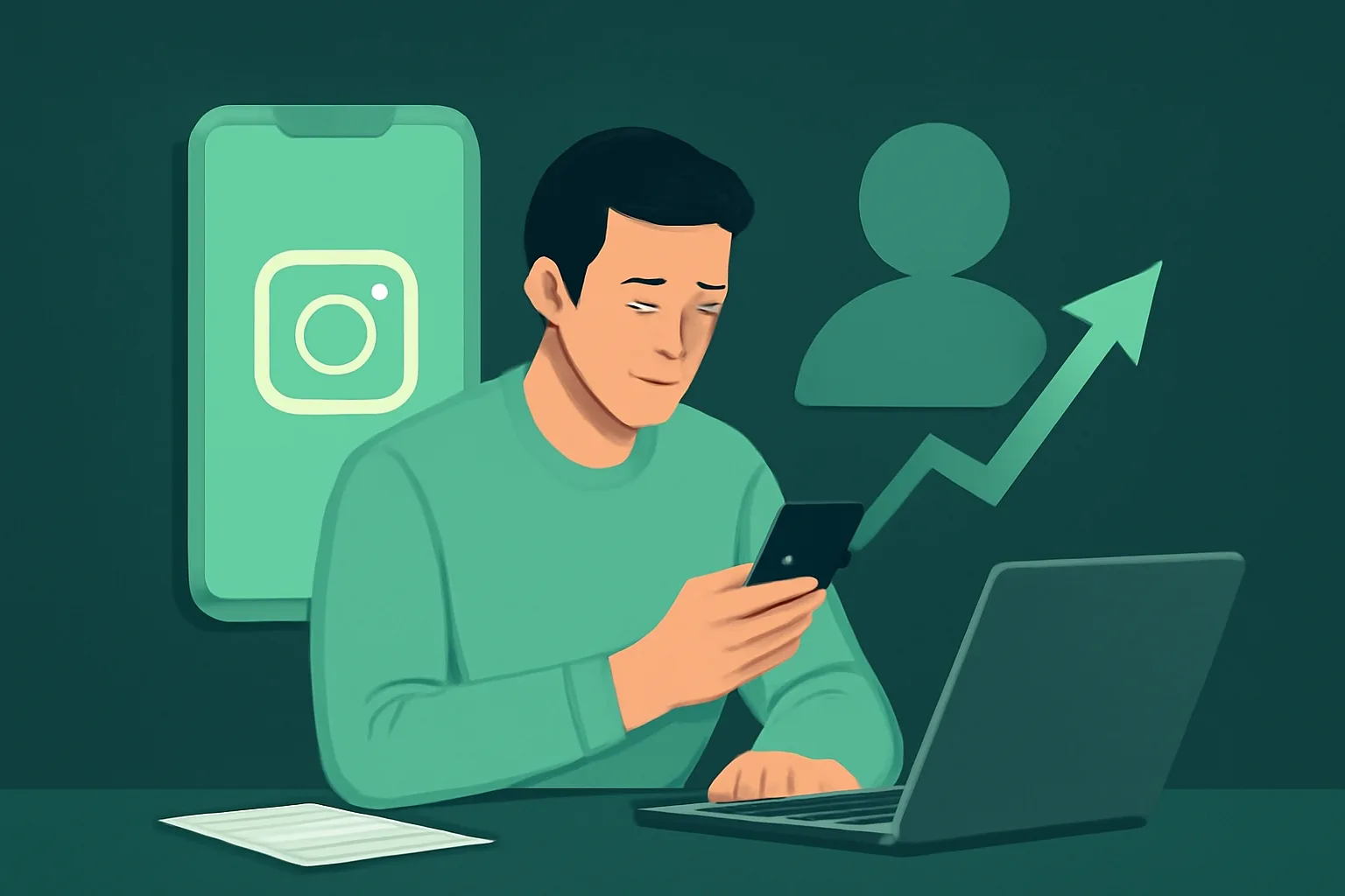 วิธีใช้บริการเพิ่มผู้ติดตาม Instagram (Thai) สร้างฐานลูกค้าจริง