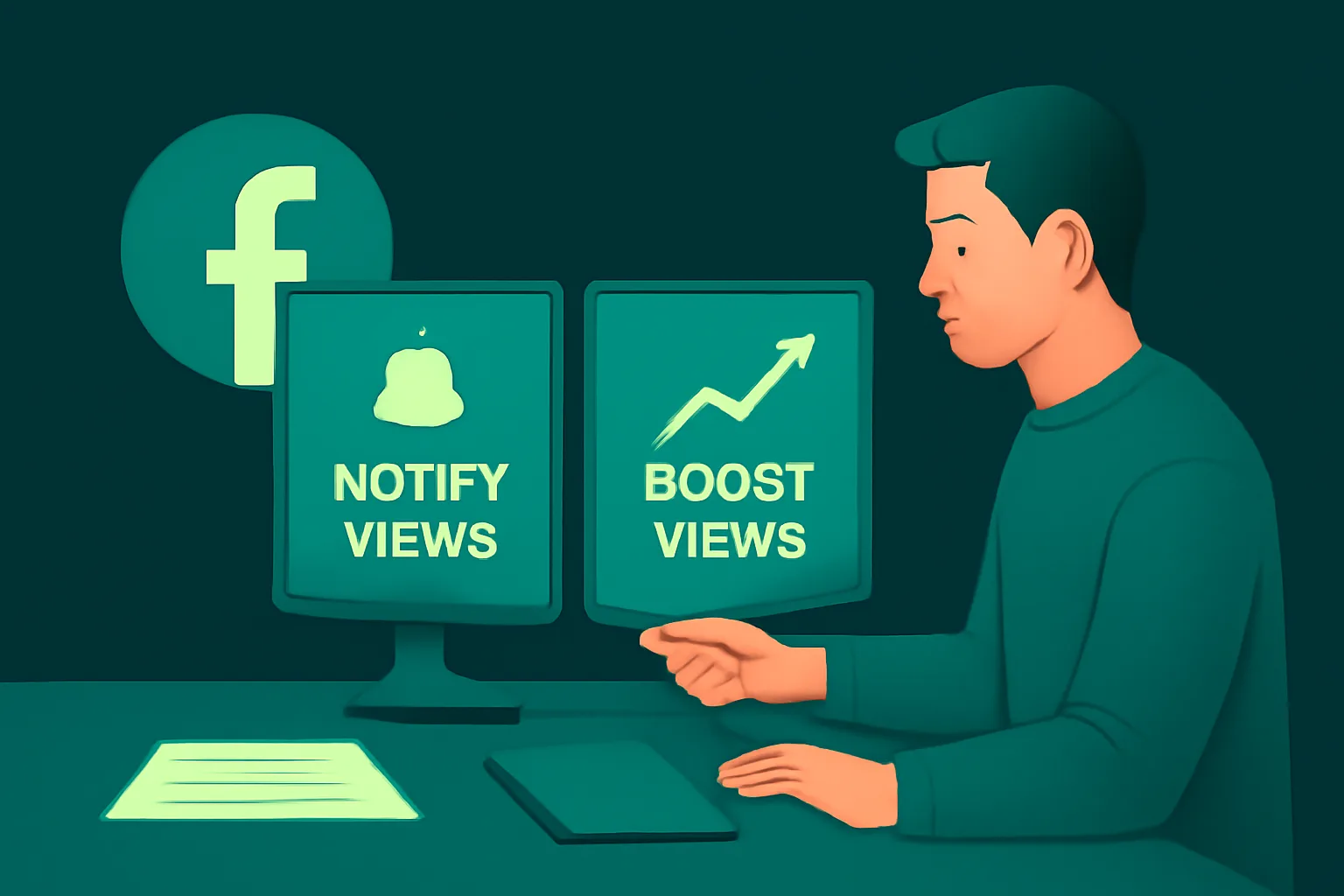 Facebook: Notify Views vs Boost Views เลือกแบบไหน ยอดวิววิดีโอคุ้มค่าที่สุด