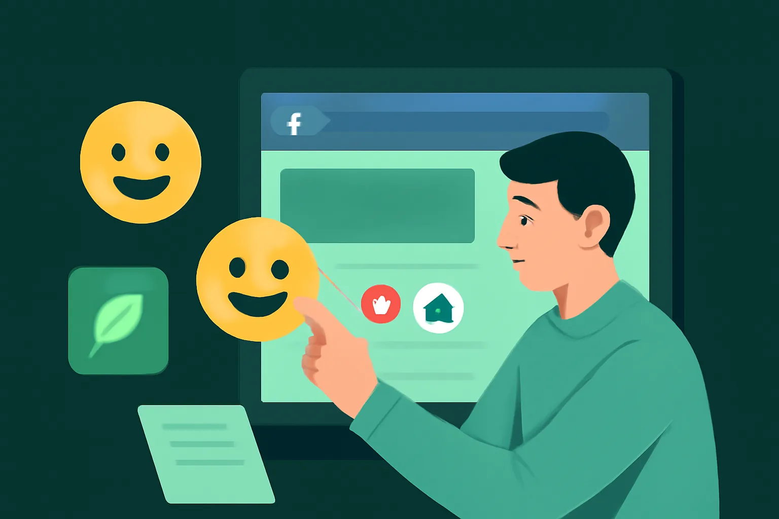 การเลือกใช้ Emoji เพิ่มไลค์โพสต์ Facebook: สื่อสาร 'บุคลิก' ร้านค้าออนไลน์ให้โดนใจ