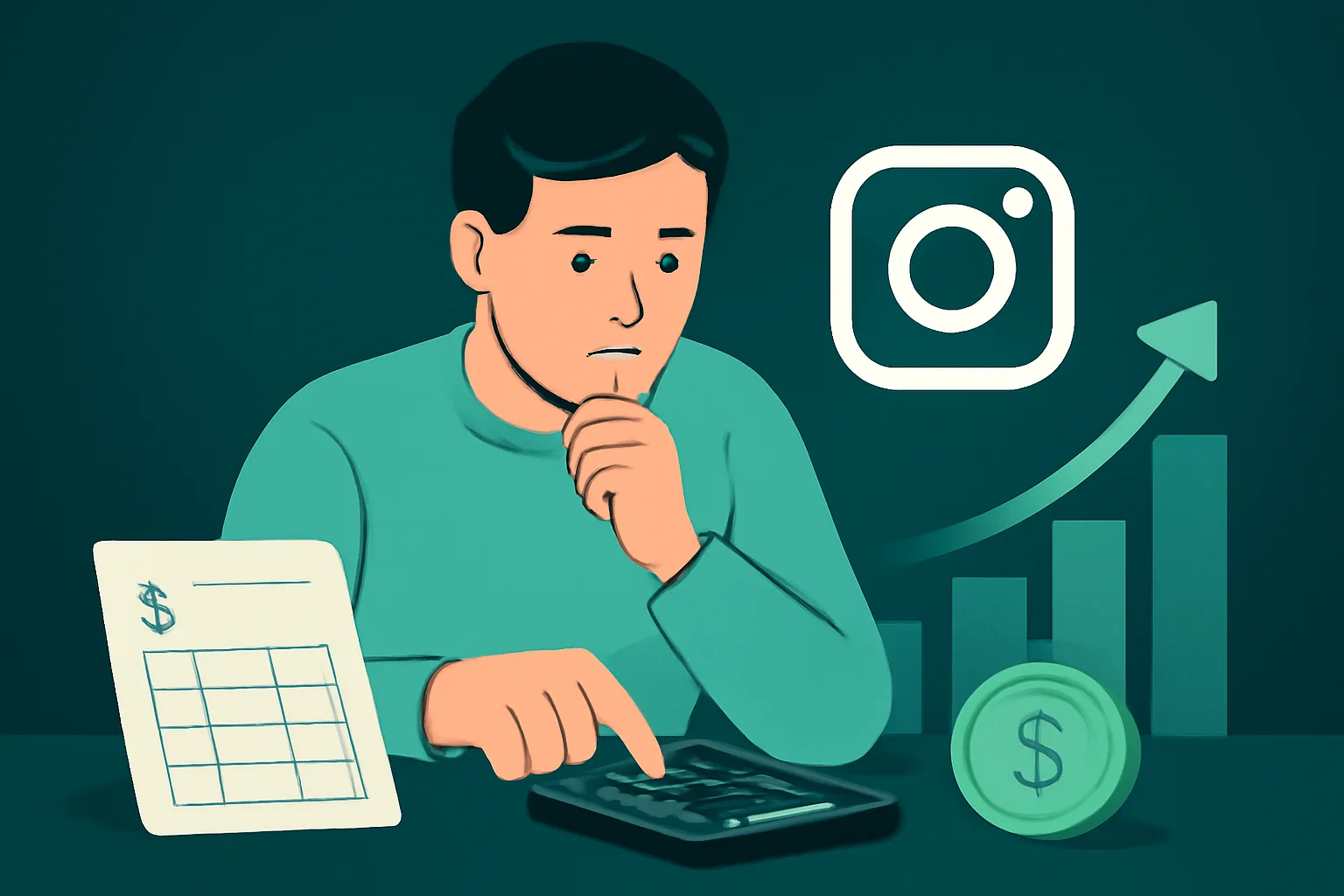 คำนวณ ROI เพิ่มผู้ติดตาม Instagram (Thai) ให้ร้านค้าออนไลน์