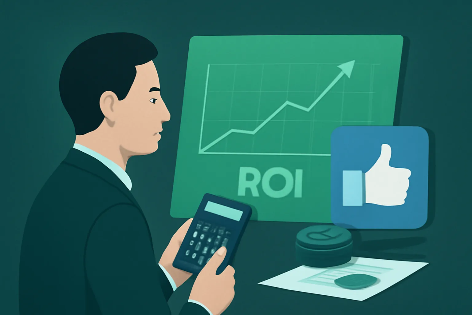การวัดผล ROI จากการซื้อยอดไลค์ Facebook: คู่มือคำนวณความคุ้มค่าสำหรับธุรกิจ SME