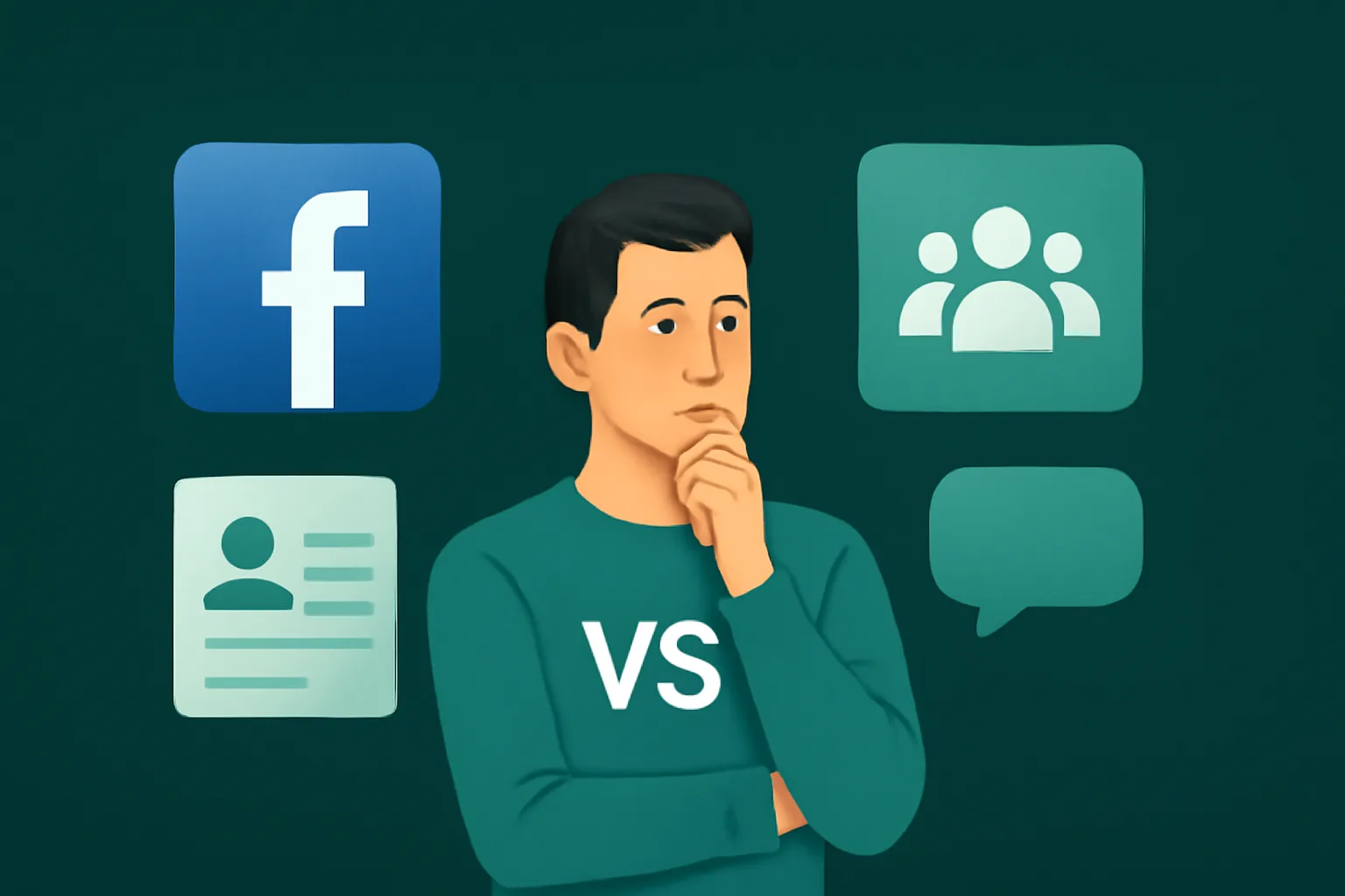 เพิ่มผู้ติดตาม Facebook (ไทย) vs. เพิ่มคนเข้ากลุ่ม: ตัวเลือกไหนเหมาะกับร้านค้าออนไลน์?