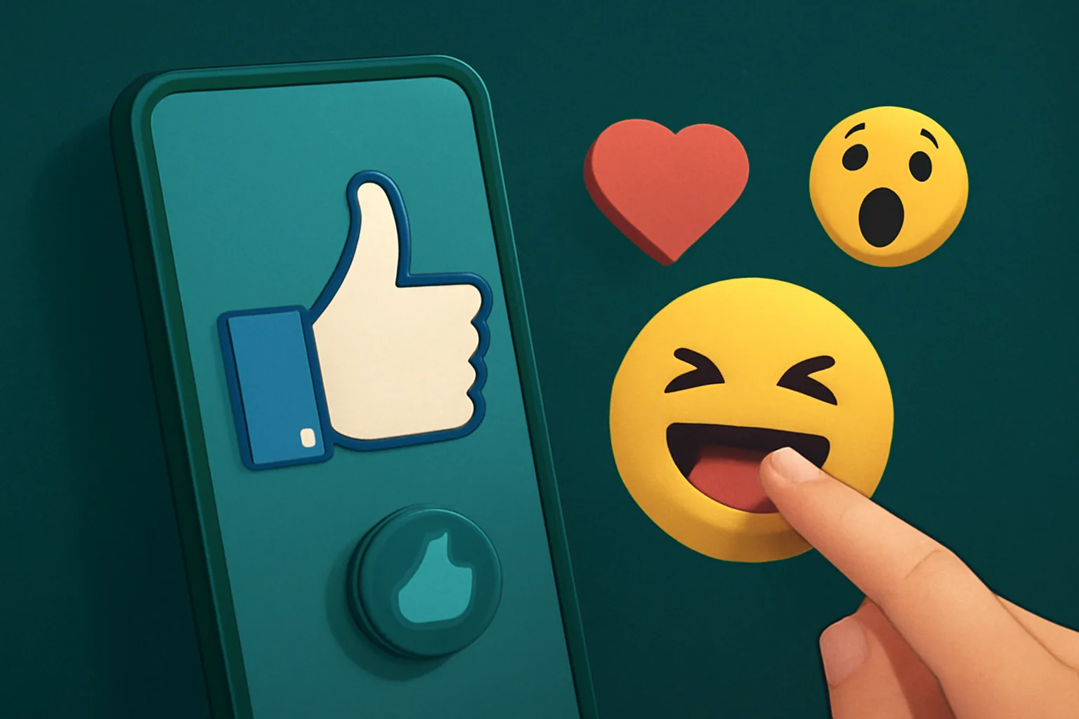 Facebook: เลือกไลค์ 'Emoji' หรือ 'ปกติ' เพิ่มการมีส่วนร่วมให้โพสต์ดูเป็นธรรมชาติ