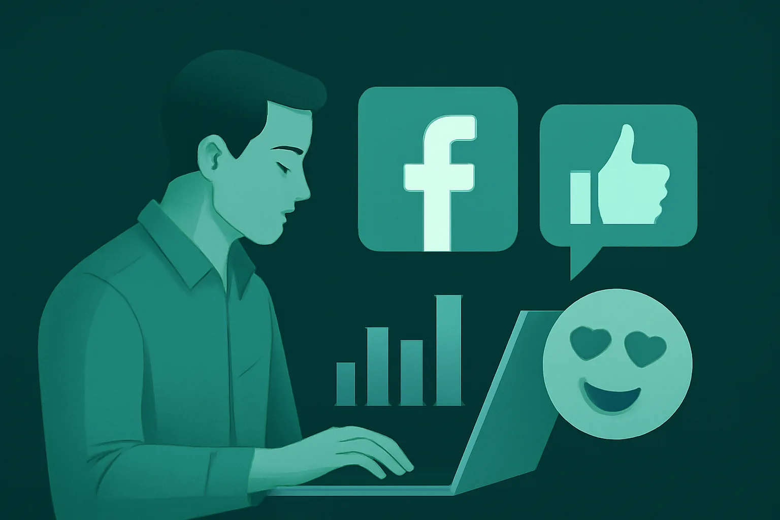 Facebook: เพิ่มผู้ติดตาม (ไทย) vs. เพิ่มยอดไลค์โพสต์ (Emoji) - กลยุทธ์ร้านค้าออนไลน์