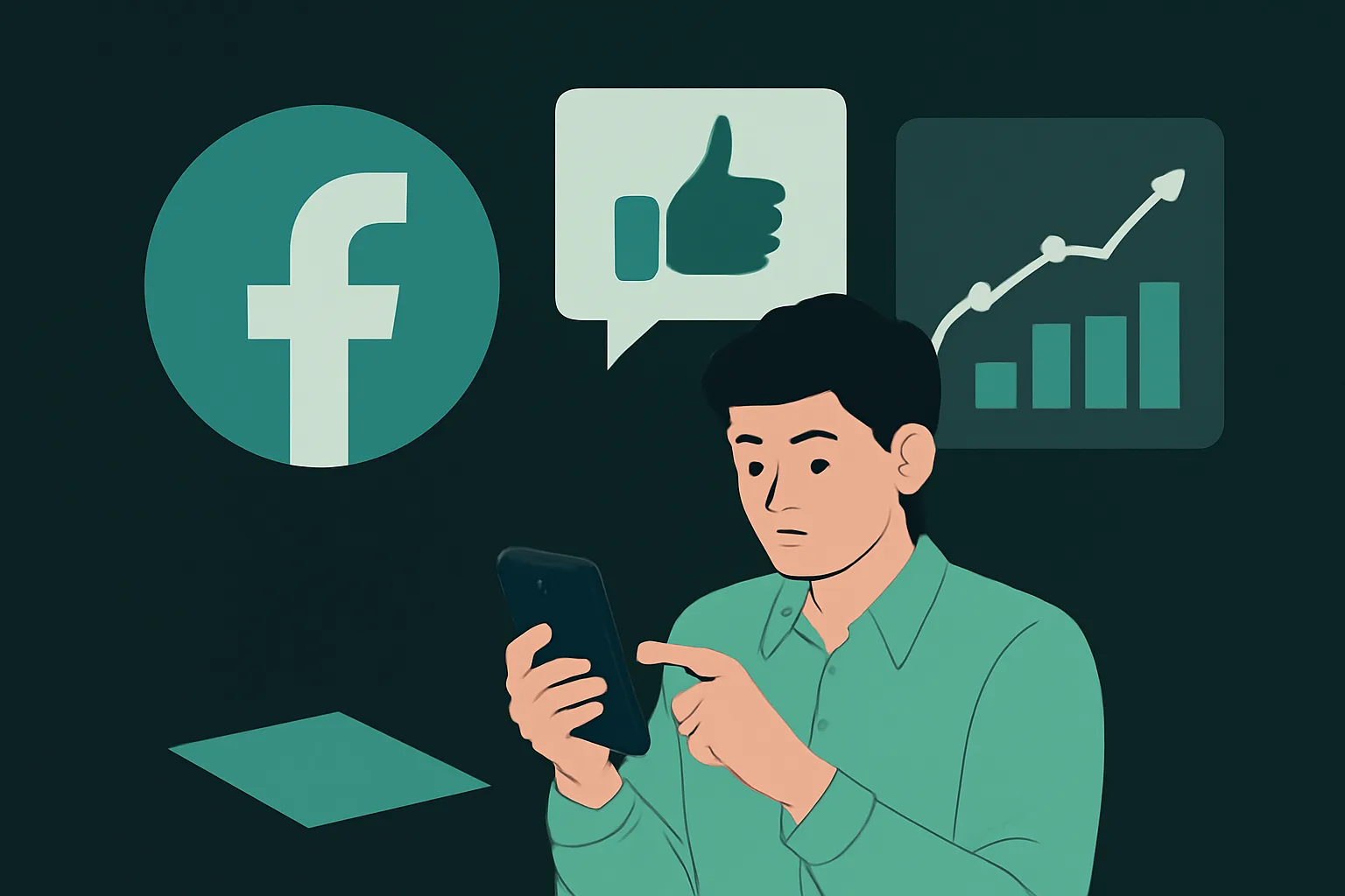 วิธีใช้บริการเพิ่มผู้ติดตาม Facebook (Thai) แบบ General Followers ให้เกิดการมีส่วนร่วมจริง