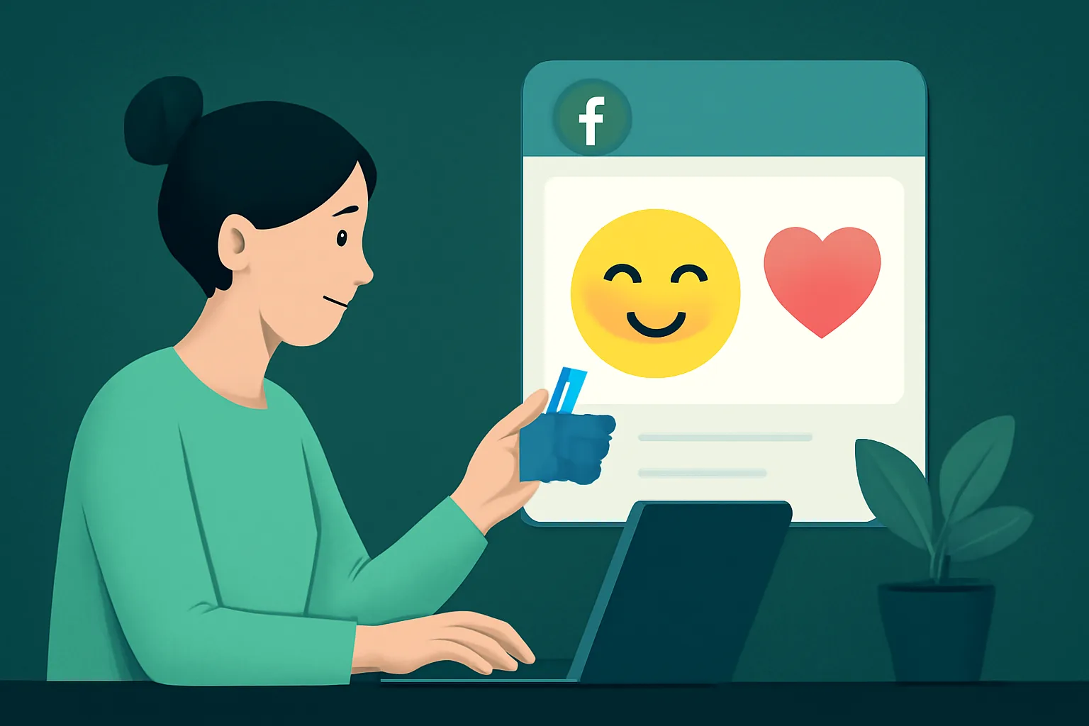 MetaSocial24Hr: เลือก Emoji เพิ่มไลค์ Facebook สื่อสาร "บุคลิก" ร้านค้า กระตุ้นการมีส่วนร่วม