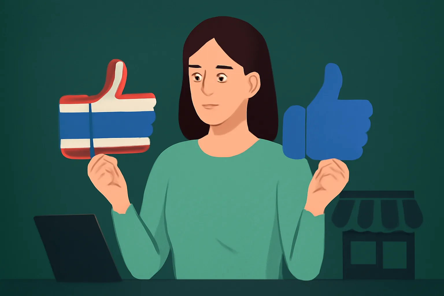MetaSocial24Hr: เลือกผู้ติดตาม Facebook ไทย vs. ต่างชาติ แบบไหนคุ้มค่าที่สุดสำหรับร้านค้า