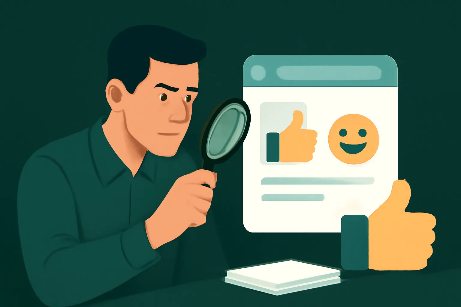 ตรวจสอบคุณภาพยอดไลค์โพสต์ Facebook (Emoji) ให้แน่ใจว่ามาจากผู้ใช้จริง