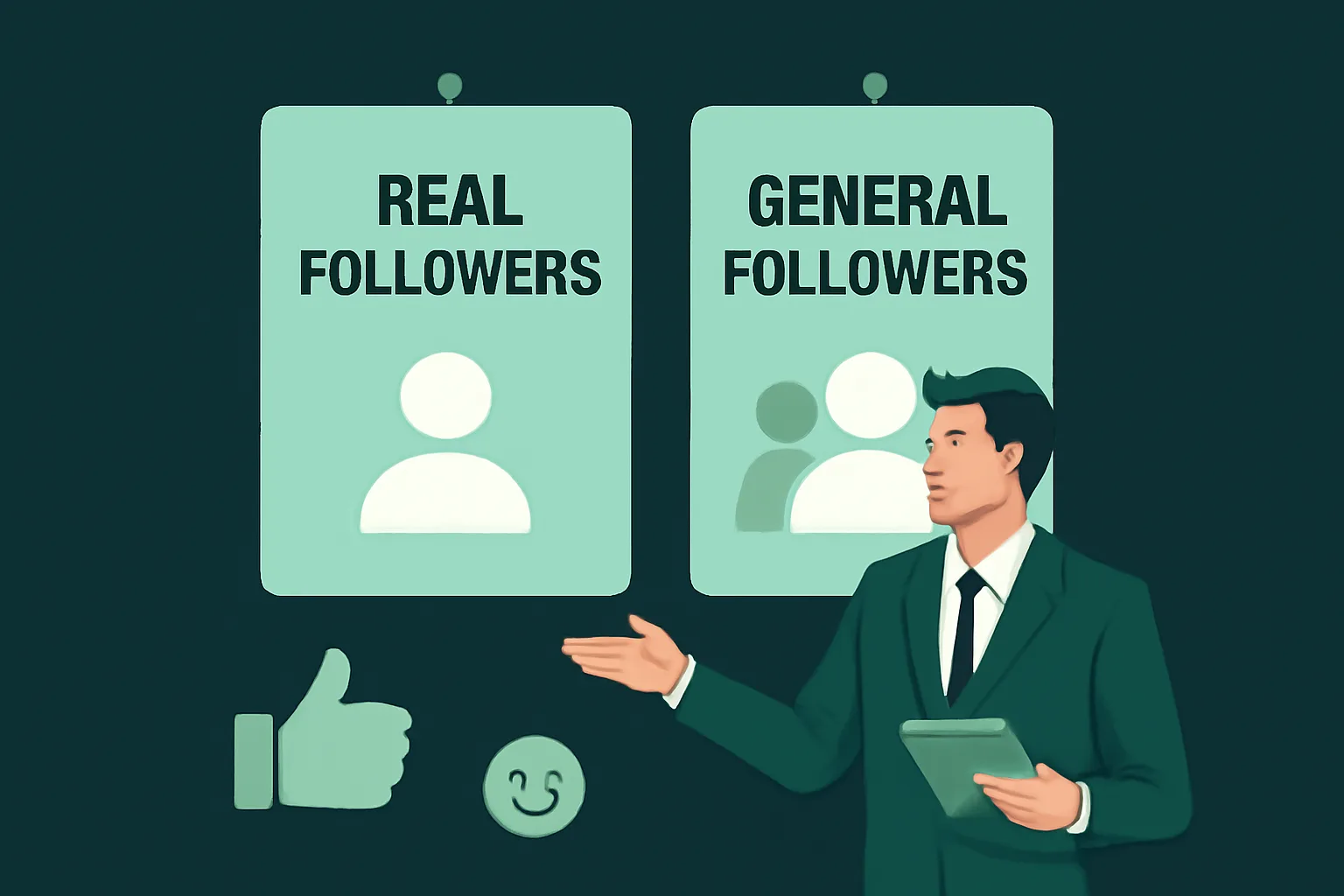 วิธีเลือกประเภทผู้ติดตาม Facebook: Real vs. General Followers แบบไหนเหมาะกับธุรกิจ SME ของคุณ?