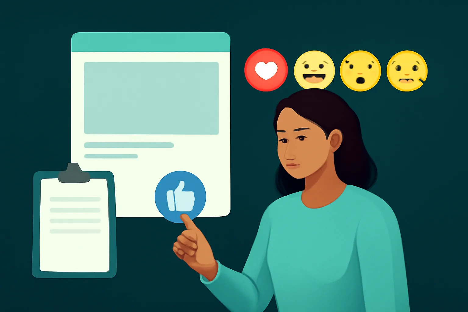 วิธีเลือกประเภทไลค์ Emoji บน Facebook เพิ่มการมีส่วนร่วมให้โพสต์ร้านค้า