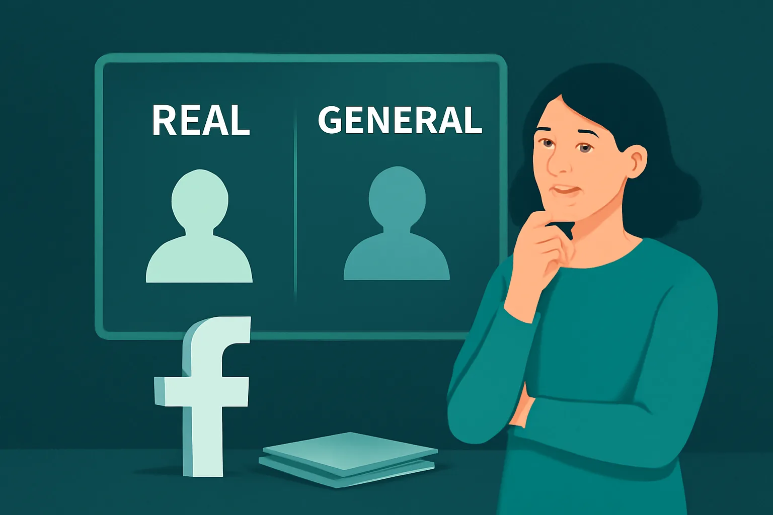 วิธีเปรียบเทียบผู้ติดตาม Facebook: Real vs. General เลือกแบบไหนให้เหมาะกับธุรกิจและงบประมาณ