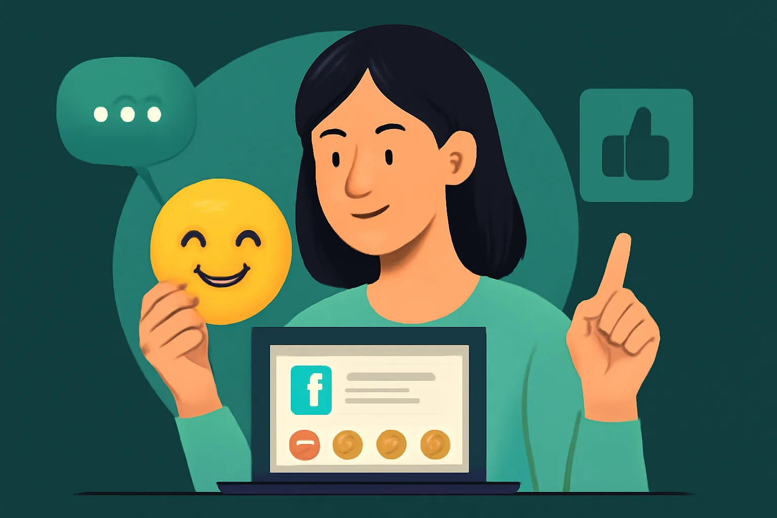 MetaSocial24Hr: เลือก Emoji เพิ่มไลค์ Facebook สื่อสารแบรนด์ กระตุ้นการมีส่วนร่วม