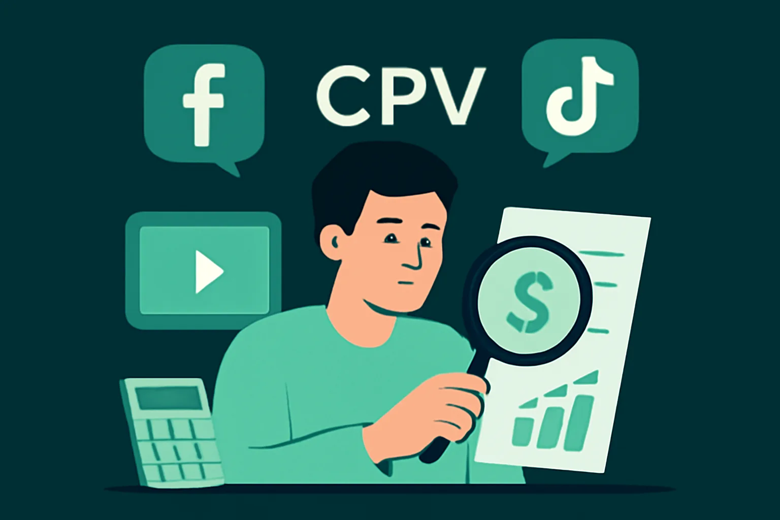 MetaSocial24Hr: วิธีคำนวณต้นทุนต่อยอดวิว (CPV) วิดีโอ Facebook และ TikTok