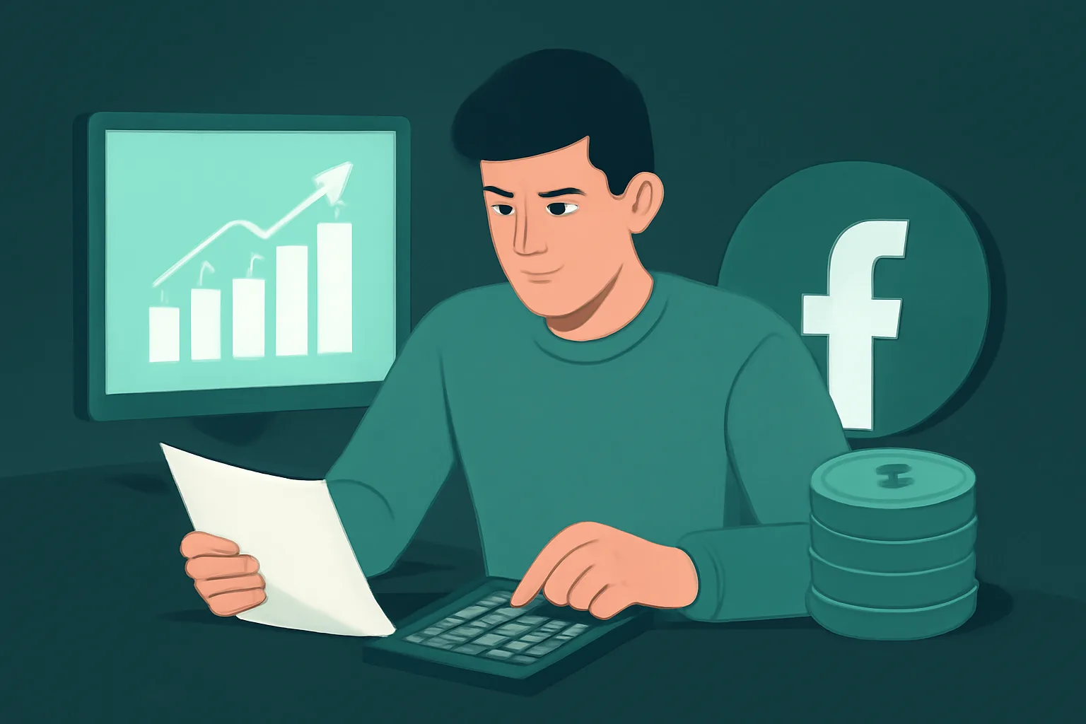 วิธีคำนวณ ROI จากการเพิ่มผู้ติดตาม Facebook (Thai) สำหรับธุรกิจ SME