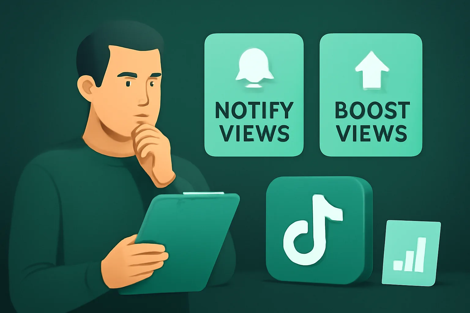 วิธีเลือกบริการเพิ่มยอดวิว TikTok: Notify Views vs Boost Views แบบไหนเหมาะกับร้านค้าออนไลน์ไทย