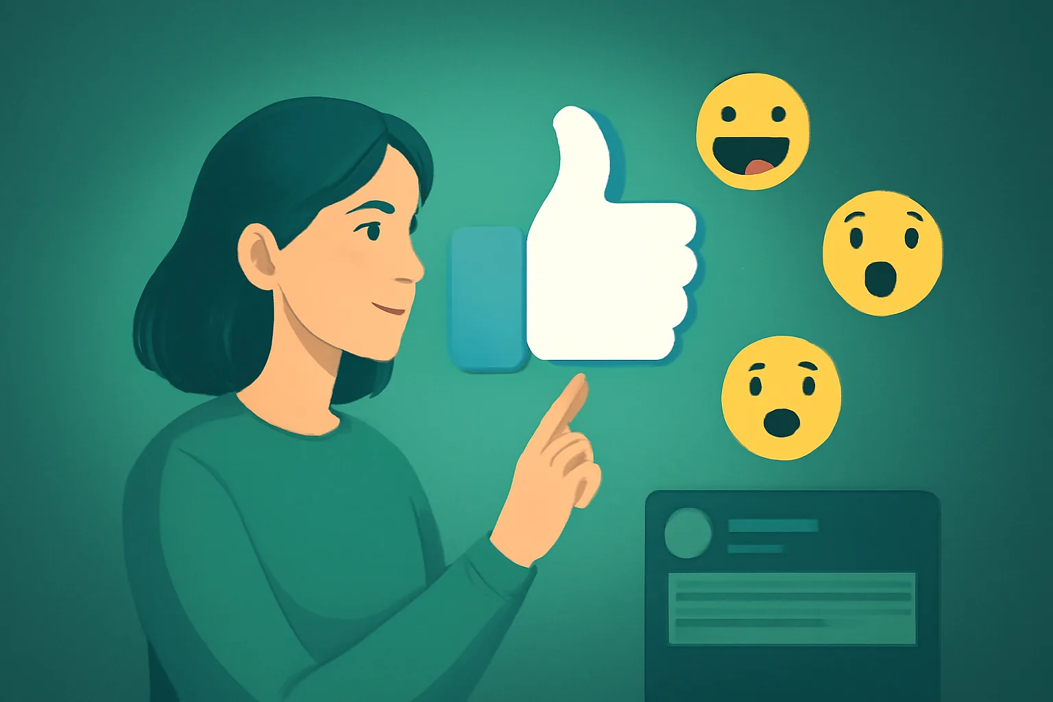 Facebook: เลือกประเภท "เพิ่มไลค์โพสต์ (Emoji)" ให้สื่อสารอารมณ์สินค้าตรงกลุ่มเป้าหมาย