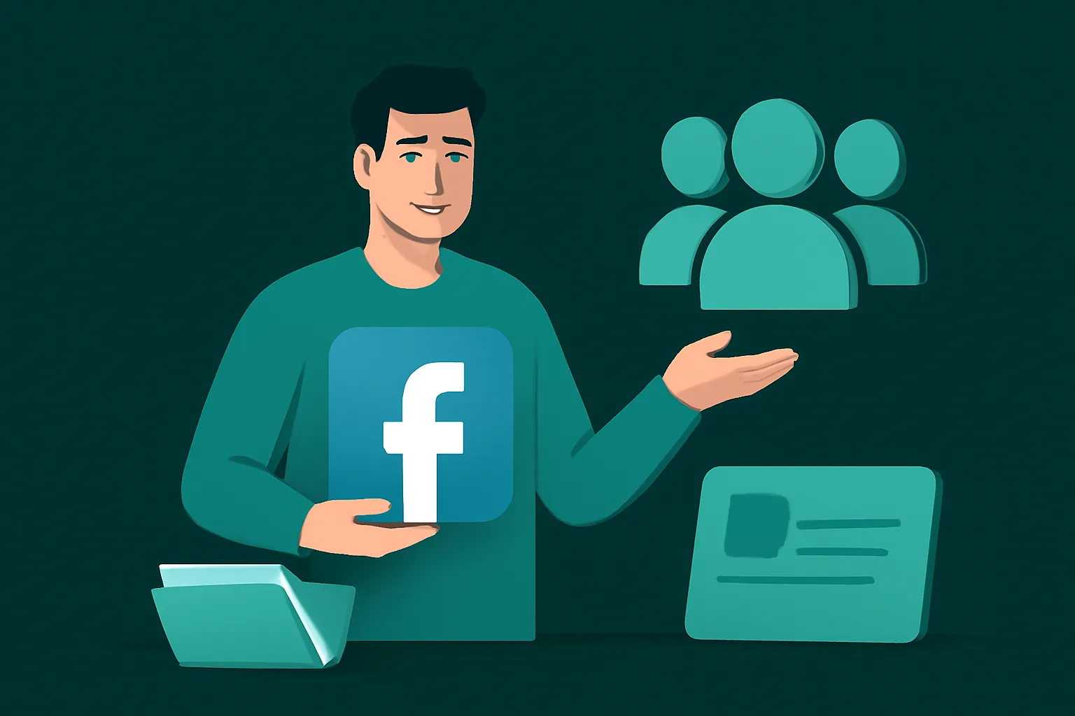 Facebook: บริการเพิ่มคนเข้ากลุ่ม สร้างชุมชนลูกค้าตัวจริง