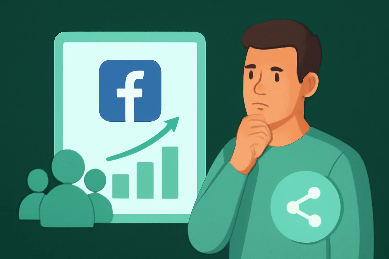 Facebook: เพิ่มผู้ติดตาม (Thai) vs เพิ่มคนเข้ากลุ่ม/แชร์โพสต์ ตัวเลือกไหนเหมาะกับร้านค้าออนไลน์?