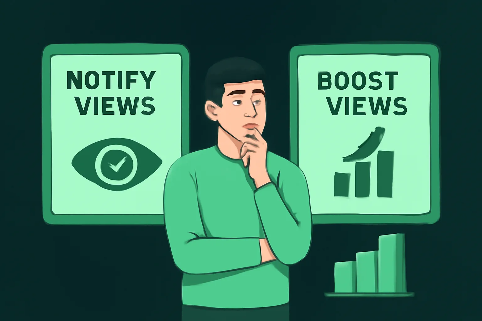 วิธีเปรียบเทียบ Notify Views vs Boost Views บน TikTok: เลือกแบบไหนให้ร้านค้าออนไลน์เข้าถึงลูกค้าจริง?
