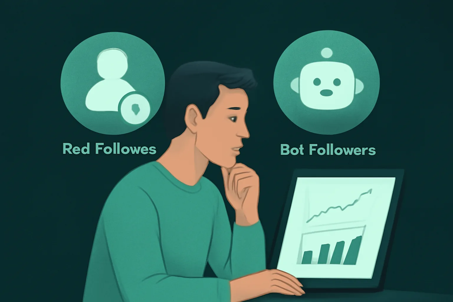 เปรียบเทียบผู้ติดตาม Facebook: Real Followers vs Bot Followers เลือกแบบไหนดีที่สุดสำหรับธุรกิจไทย