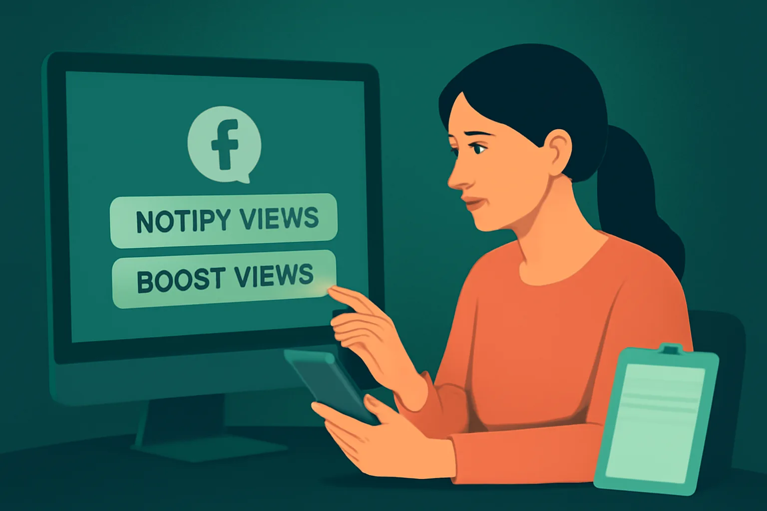Facebook: เลือก "Notify Views" หรือ "Boost Views" เพิ่มยอดวิววิดีโอร้านค้า