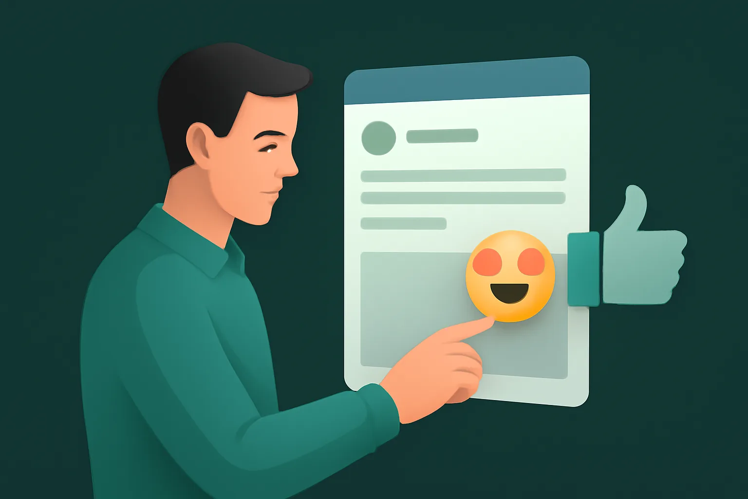 MetaSocial24Hr: วิธีเลือกจำนวน Emoji Likes ให้โพสต์ Facebook ร้านค้าดูเป็นธรรมชาติ