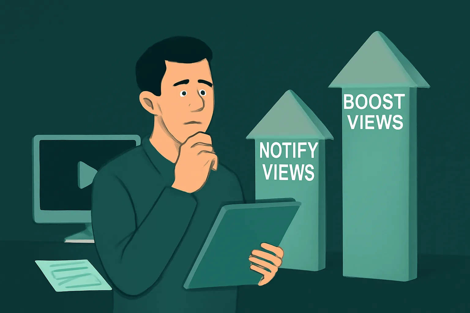 เปรียบเทียบ Notify Views vs Boost Views: เลือกบริการเพิ่มยอดวิว TikTok ให้ธุรกิจ SME