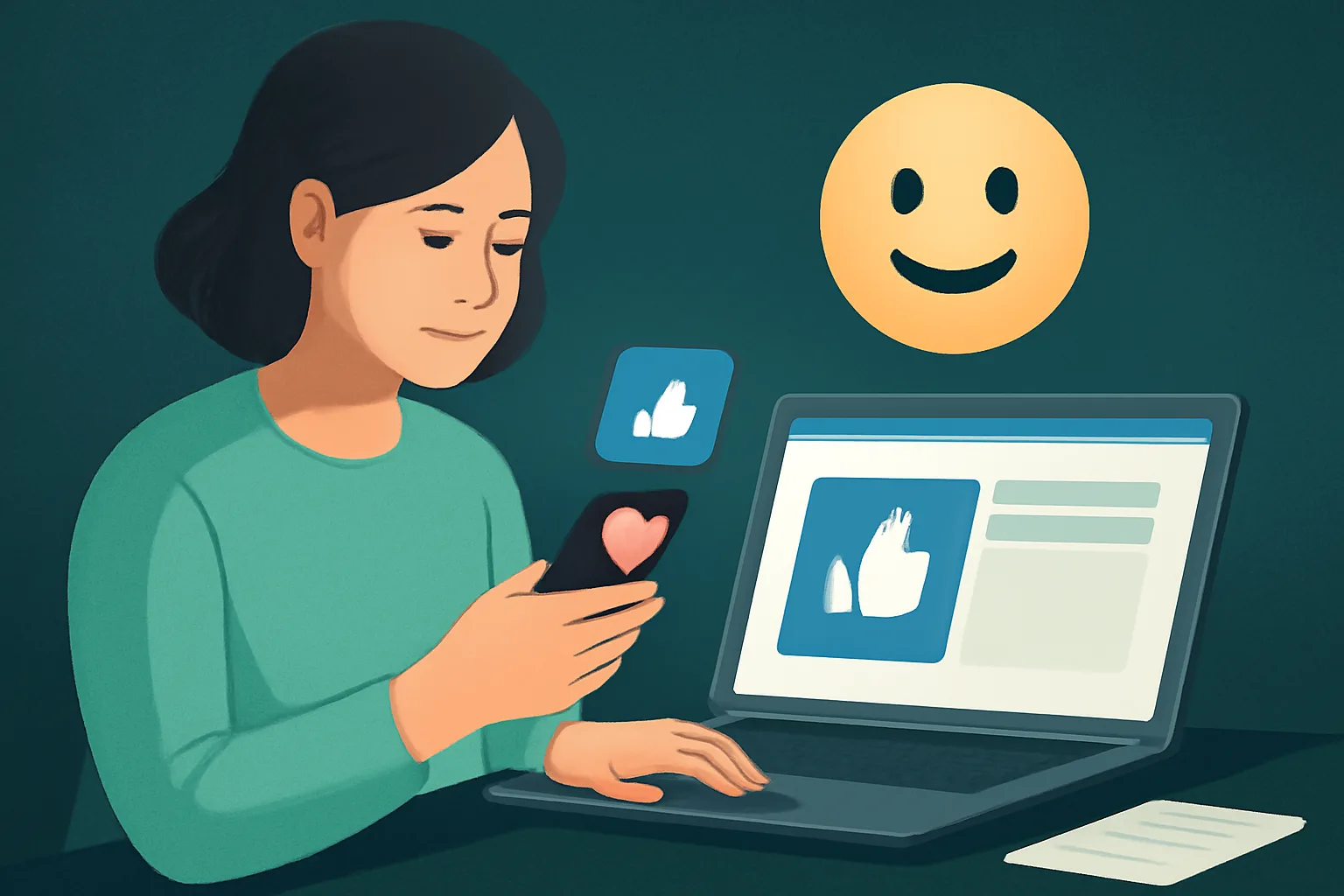 วิธีใช้บริการเพิ่มไลค์ Facebook (Emoji) สื่อสารอารมณ์แบรนด์
