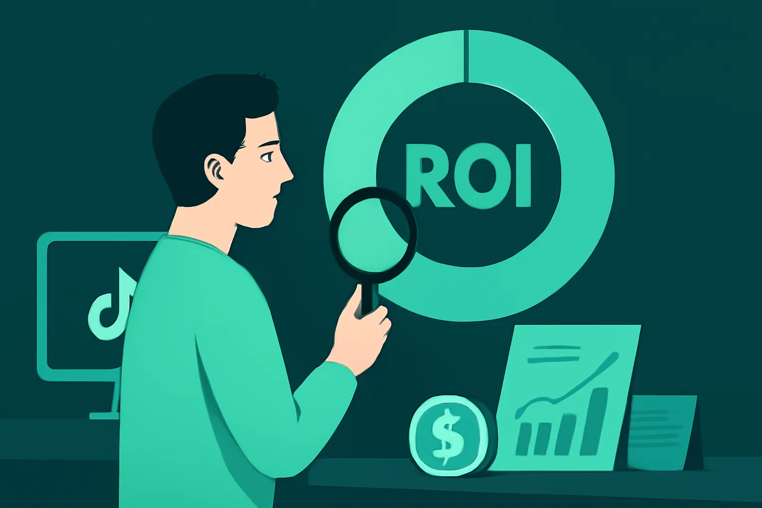 วิธีวัดผล ROI จากการเพิ่มยอดวิว TikTok สำหรับร้านค้าออนไลน์