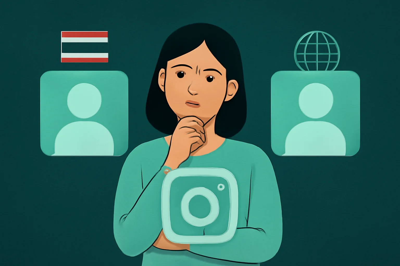วิธีเลือกผู้ติดตาม Instagram (ไทย vs. ต่างชาติ): แบบไหนคุ้มค่าที่สุดสำหรับร้านค้าออนไลน์?