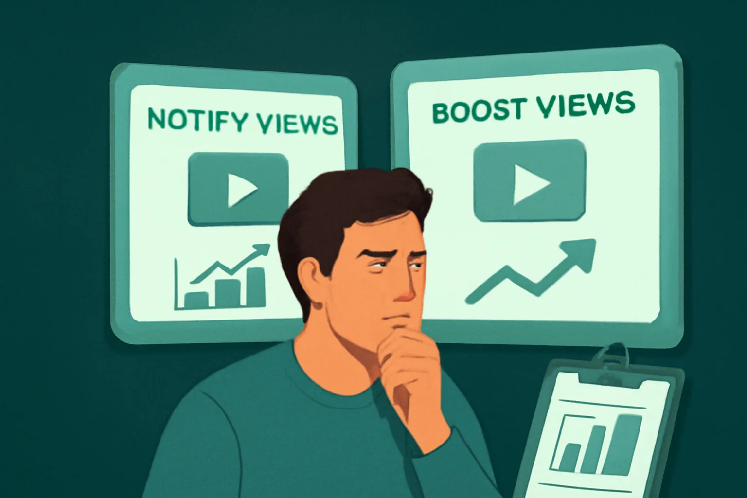 วิธีเลือกบริการเพิ่มยอดวิว TikTok: Notify Views vs Boost Views ตัวไหนคุ้มค่าสำหรับร้านค้า?