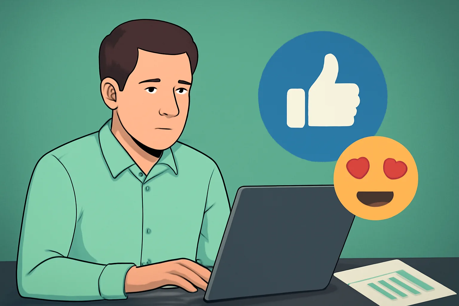 MetaSocial24Hr: วิธีเลือกใช้บริการ 'เพิ่มไลค์โพสต์ Facebook (Emoji)' ให้ดูเป็นธรรมชาติและน่าเชื่อถือสำหรับร้านค้าออนไลน์