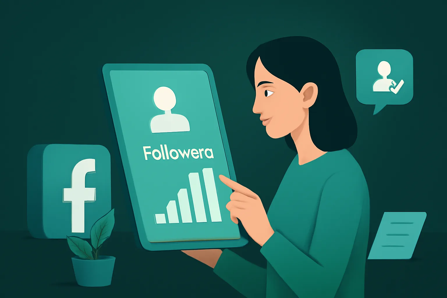 Facebook: เลือกปริมาณผู้ติดตามให้ดูสมจริงและน่าเชื่อถือสำหรับธุรกิจออนไลน์