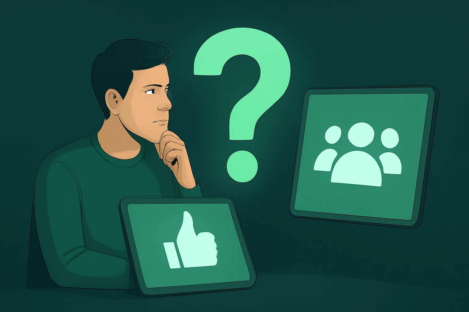 Facebook: เพิ่มผู้ติดตาม (ไทย) vs. เพิ่มคนเข้ากลุ่ม - เลือกให้เหมาะกับร้านค้าออนไลน์