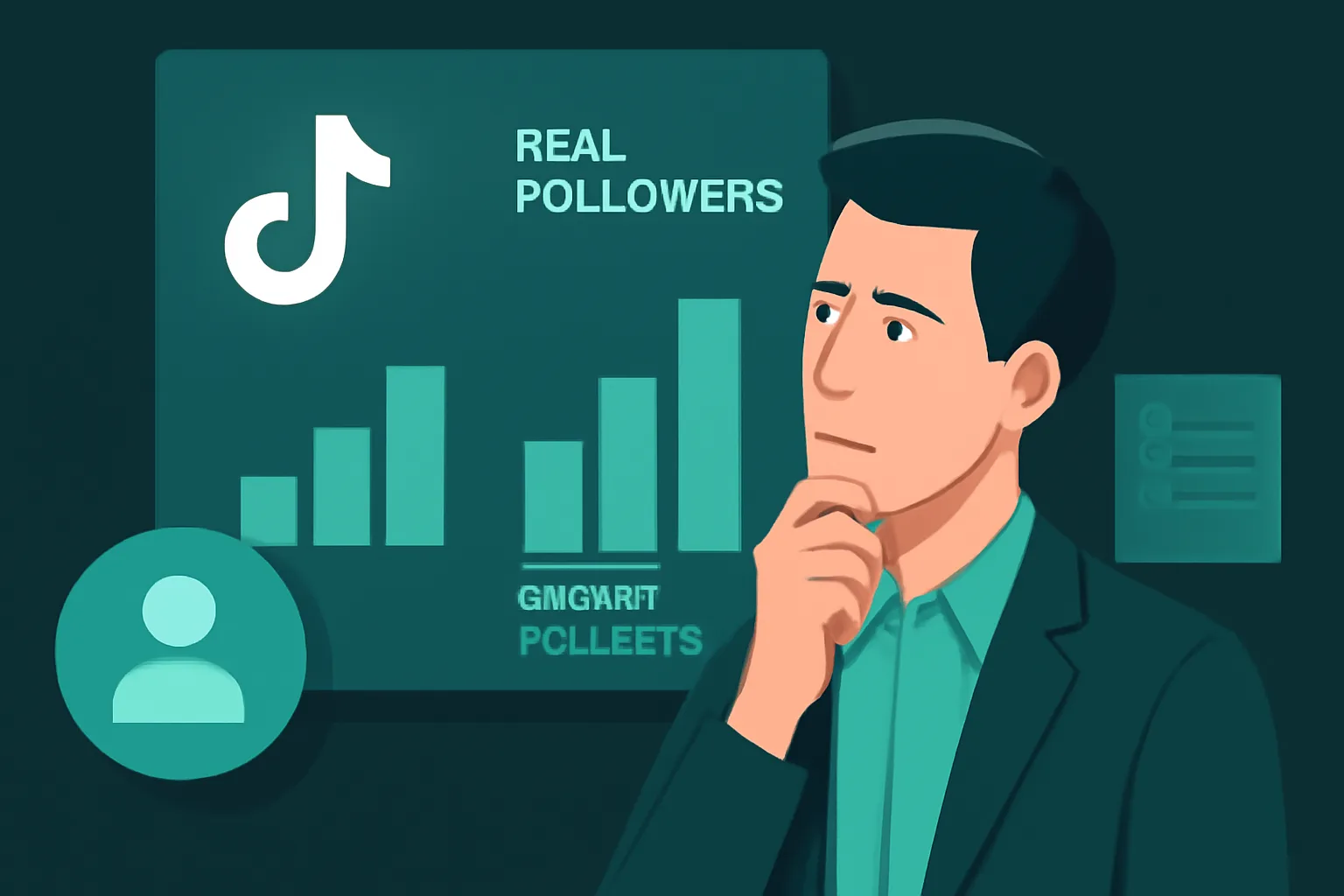 เพิ่มผู้ติดตาม TikTok: Real Followers vs. General Followers สำหรับธุรกิจ SME