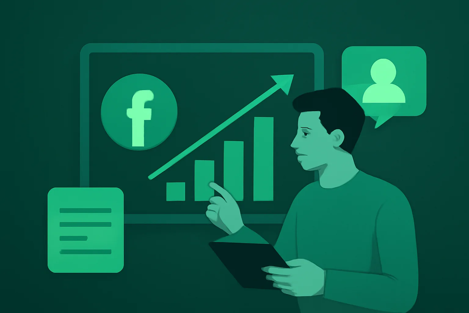 Facebook: เปรียบเทียบการเพิ่มผู้ติดตาม (Thai) แบบ Organic กับบริการเสริม