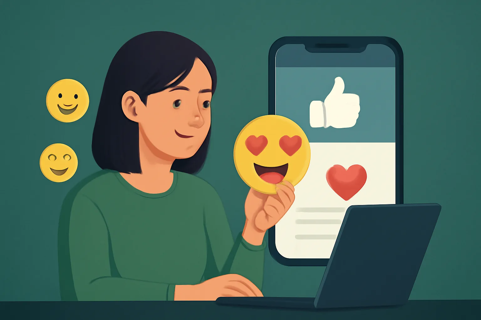 เลือก Emoji เพิ่มไลค์ Facebook ให้ 'บุคลิก' ร้านค้าออนไลน์ของคุณ