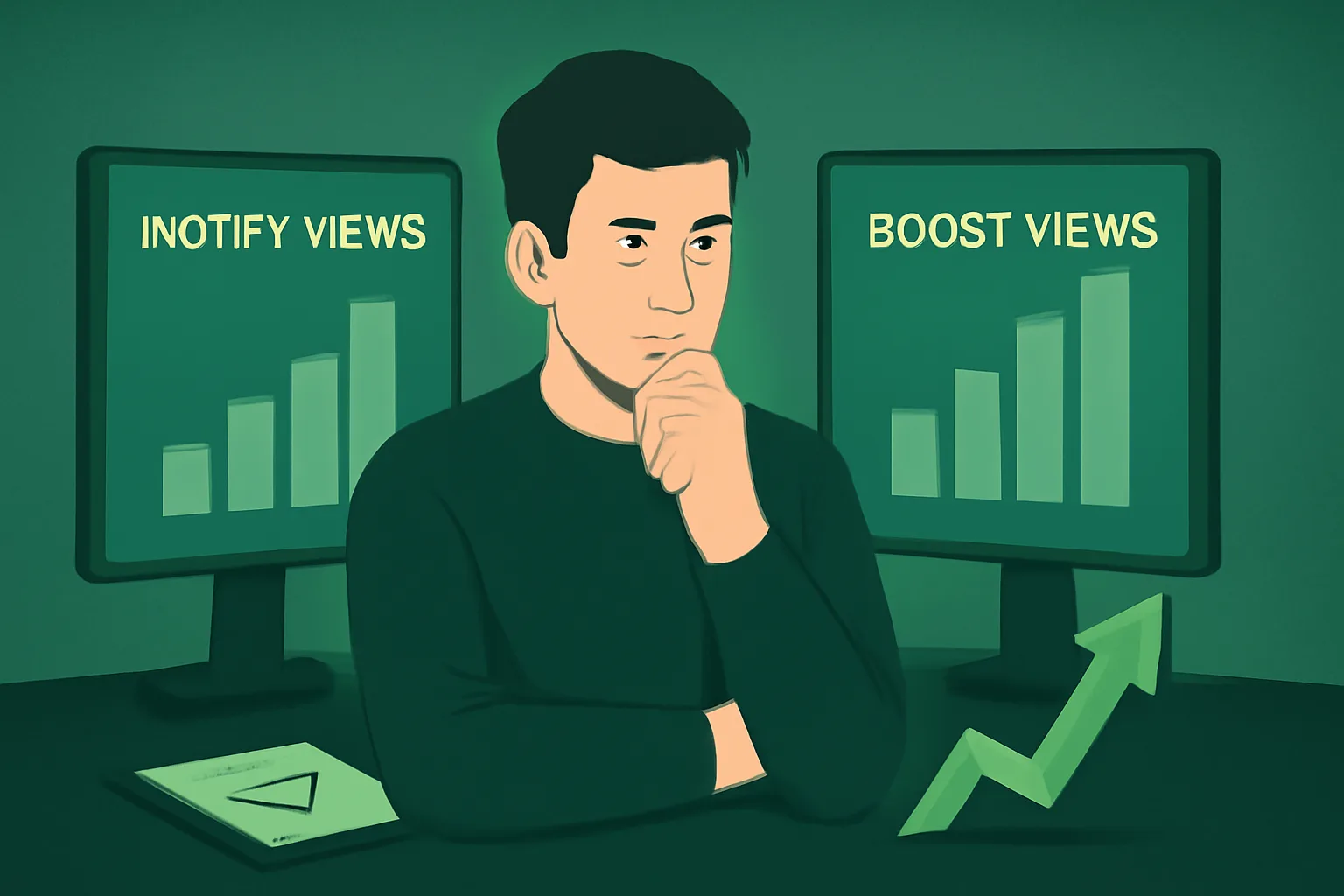 วิธีเลือกบริการเพิ่มยอดวิว TikTok: Notify Views vs Boost Views วัดผล ROI แม่นยำ