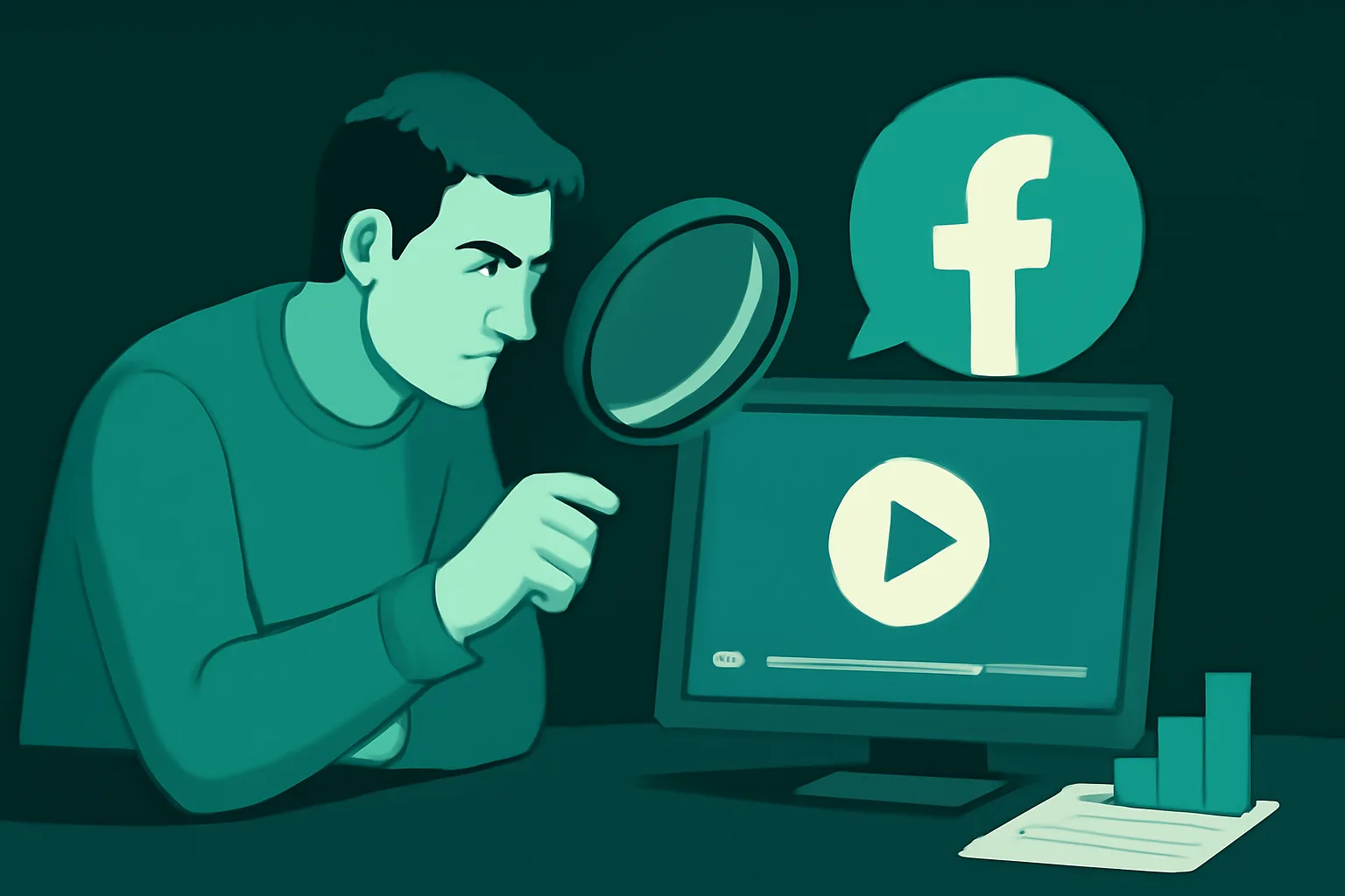 MetaSocial24Hr: ตรวจสอบยอดวิว Facebook Video ของจริง เพื่อหา "ลูกค้า"
