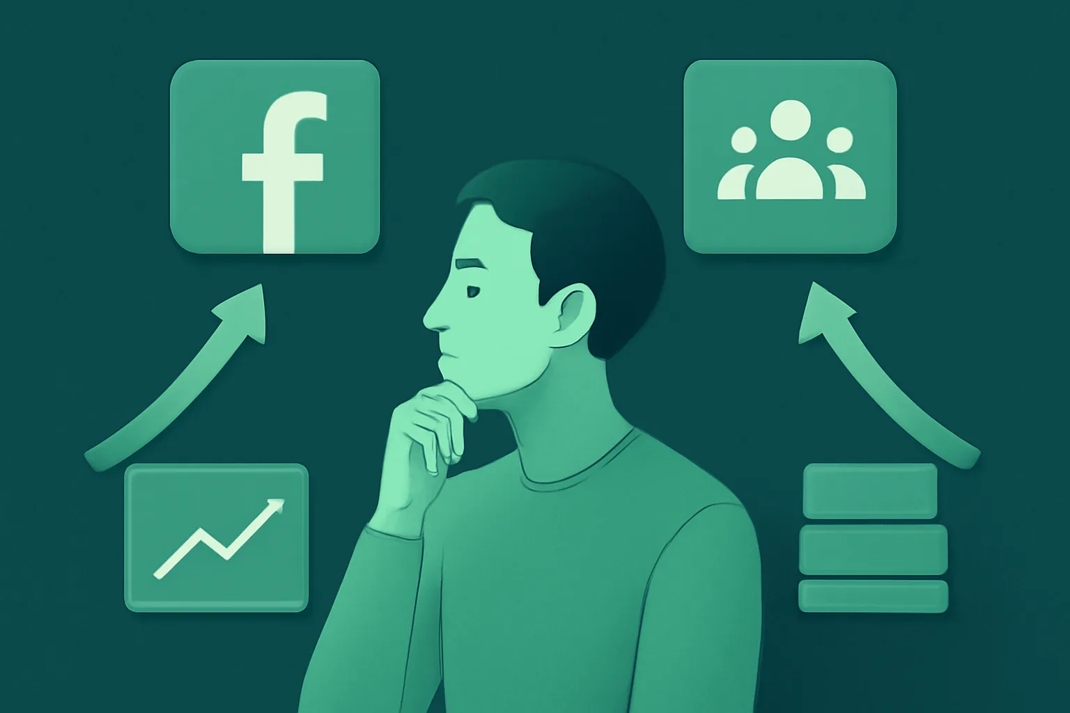 Facebook: เพิ่มผู้ติดตาม (Thai) vs เพิ่มคนเข้ากลุ่ม ร้านค้าออนไลน์ควรเลือกแบบไหน