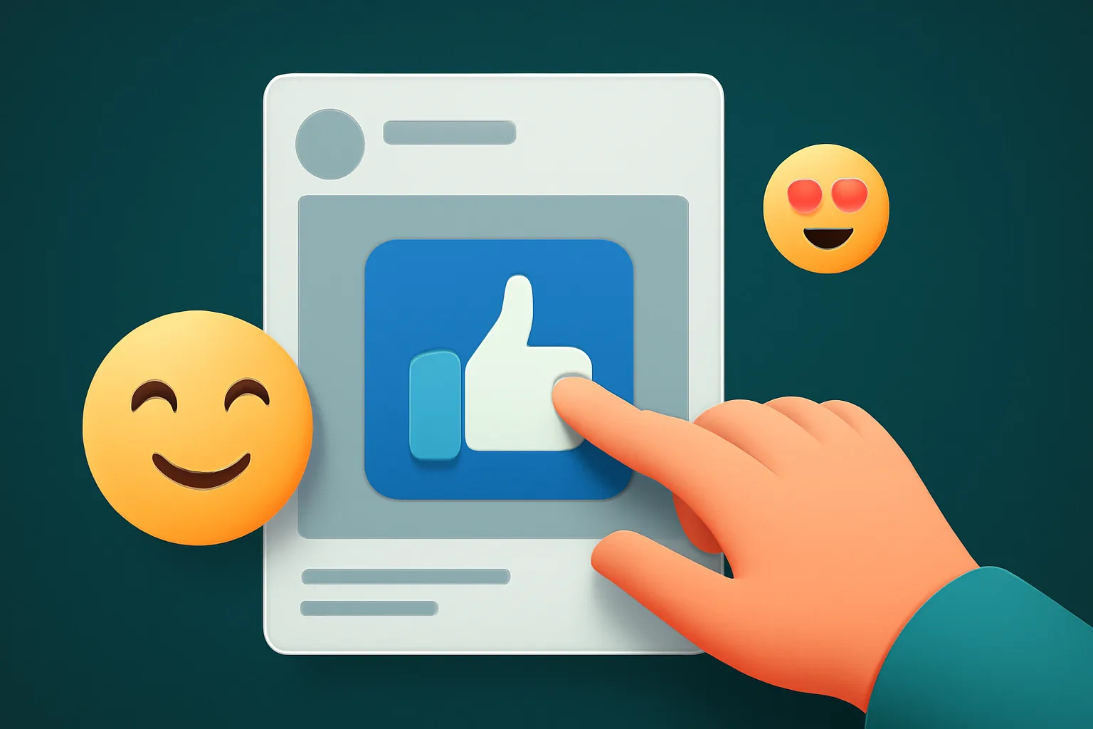 Facebook: เลือก Emoji "เพิ่มไลค์โพสต์" สื่อสารอารมณ์สินค้าโดนใจลูกค้า