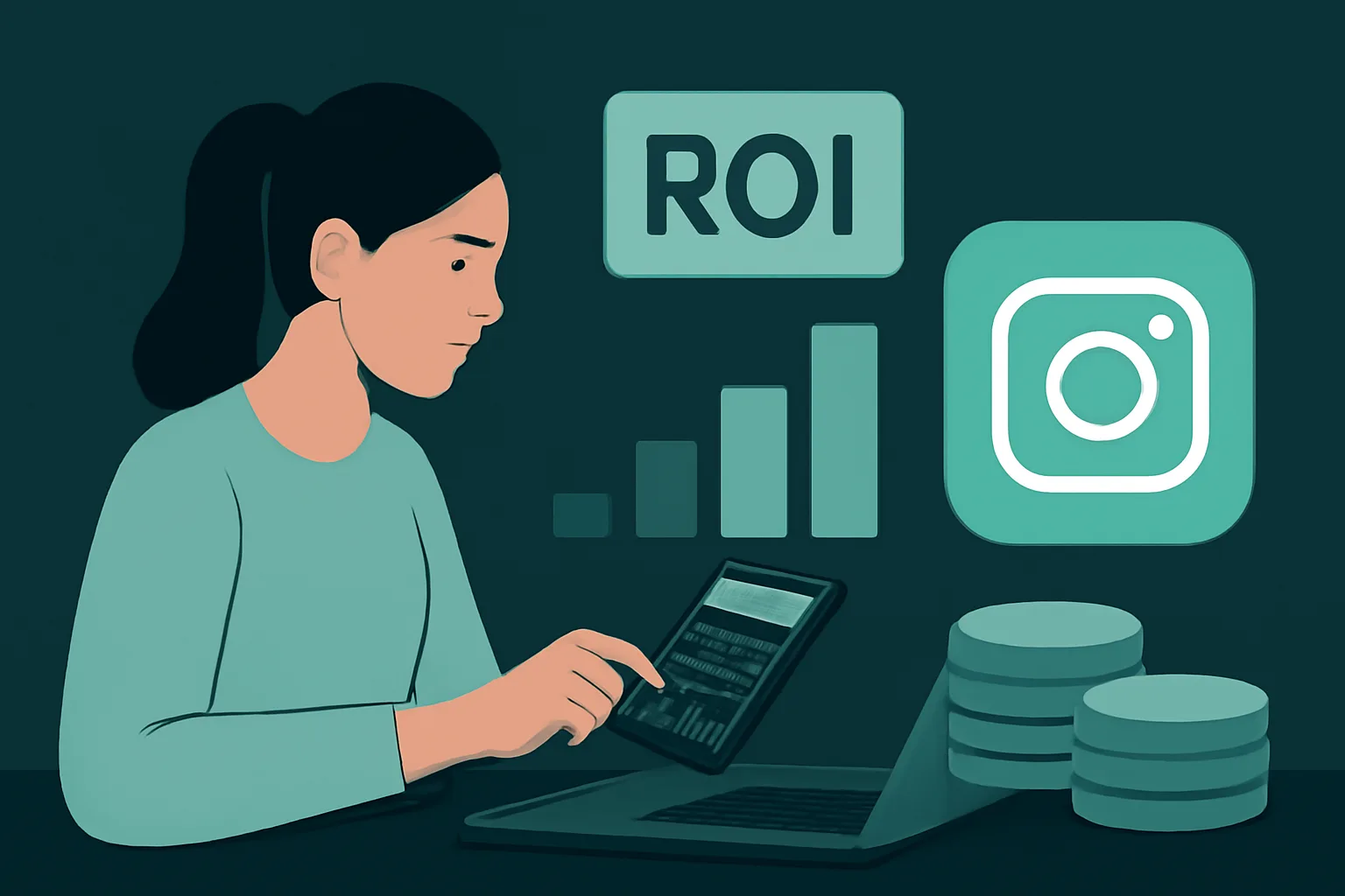 คำนวณ ROI เพิ่มผู้ติดตาม Instagram: วัดผลตอบแทนธุรกิจ SME