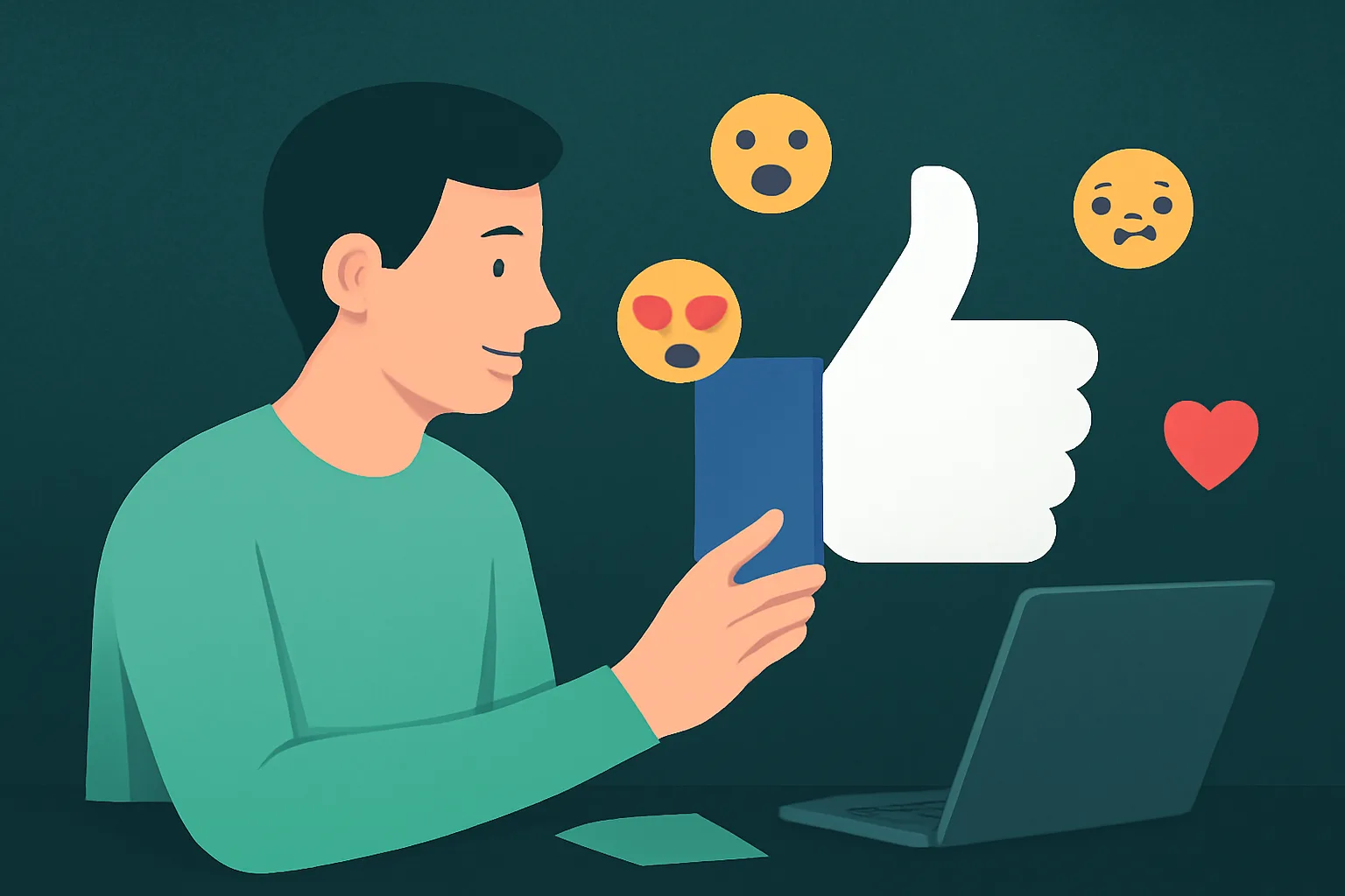 วิธีเลือกบริการเพิ่มไลค์โพสต์ Facebook (Emoji) ให้ตรงกับอารมณ์แบรนด์
