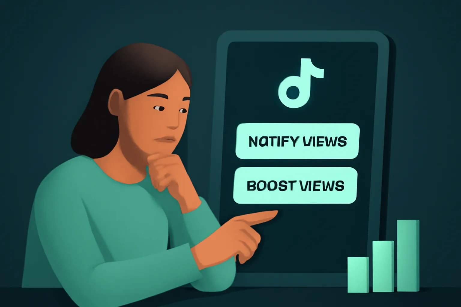 วิธีเพิ่มยอดวิว TikTok: เลือก "Notify Views" หรือ "Boost Views" ให้ร้านค้าออนไลน์