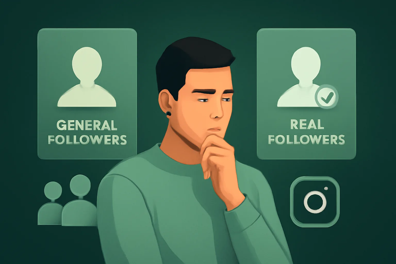 วิธีเปรียบเทียบ "เพิ่มผู้ติดตาม Instagram (Thai)" แบบ General Followers กับ Real Followers ให้เหมาะกับธุรกิจของคุณ